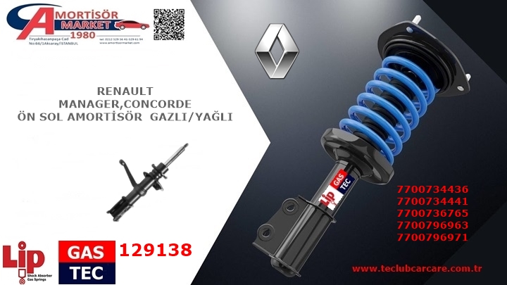 RENAULT MANAGER ,CONCORDE ÖN SOL AMORTİSÖR