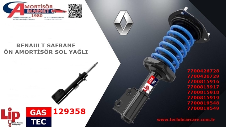 RENAULT SAFRANE I,II ÖN SOL AMORTİSÖR