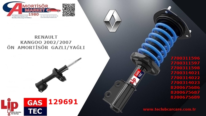 RENAULT KANGO 1.5 dCİ ÖN AMORTİSÖR 1997/2013