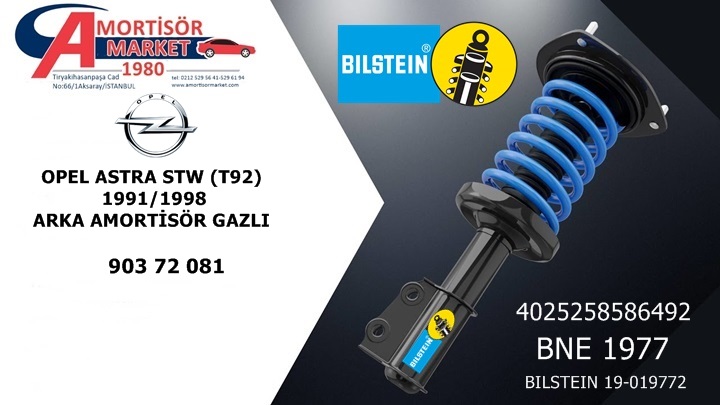 OPEL ASTRA STW ARKA AMORTİSÖR GAZLI/YAĞLI